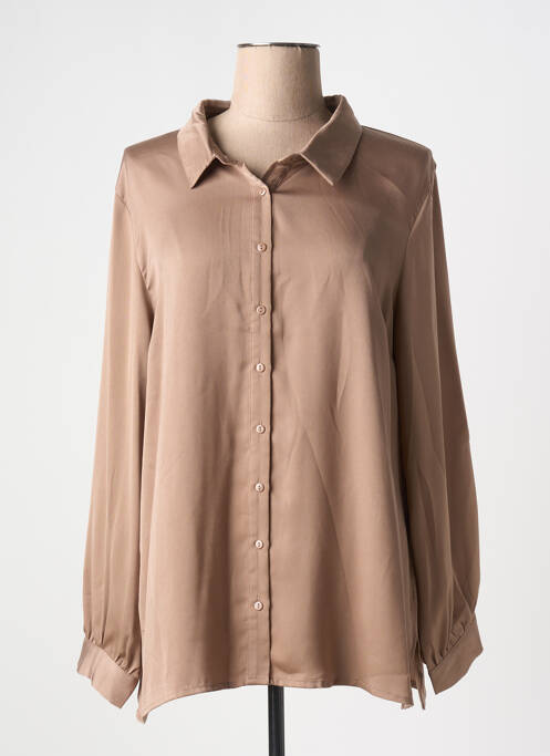 Cămașă maro NOOGAT BY AKOZ femeie