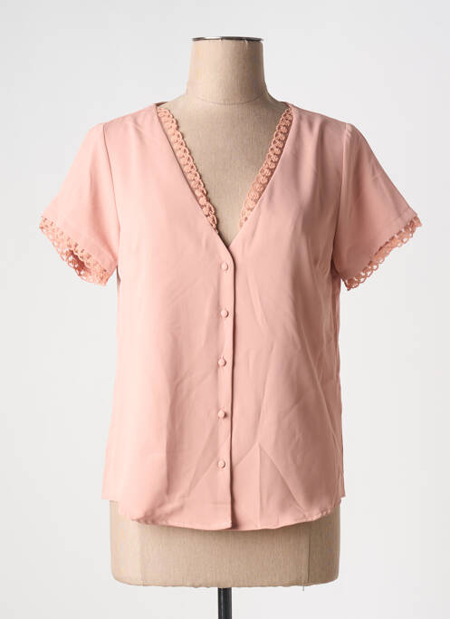 Cămașă roz NOEMIE & CO femeie