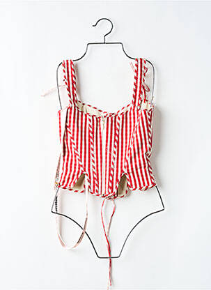 Corset bretele elastice reglabile roșu HOUSE OF CB LONDON femeie