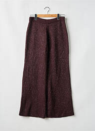 Pantalon drept talie elastică violet LOS ANGELES femeie