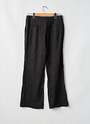 Pantalon drept închidere cu fermoar sub clapetă cu cârlig negru BOA femeie