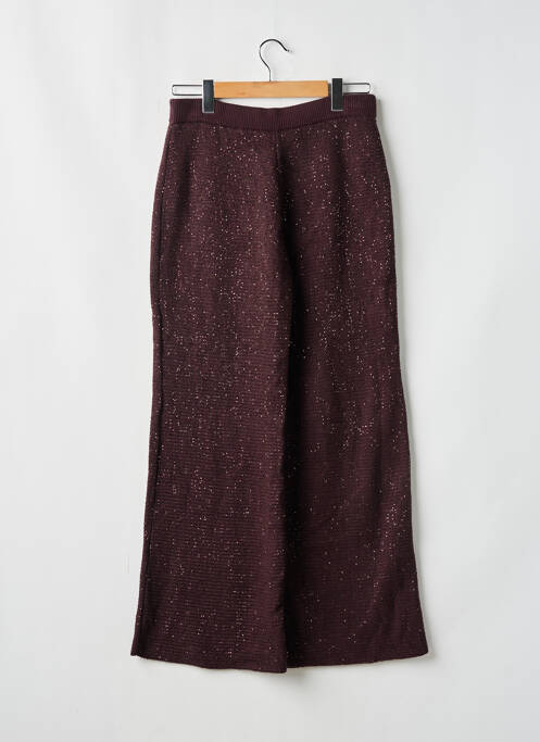 Pantalon drept violet LOS ANGELES femeie
