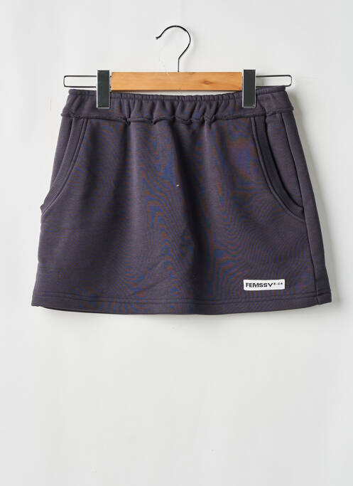 Fustă scurtă gri FEMSSY femeie