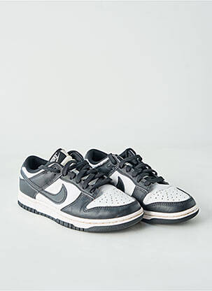 Adidași vârf rotund toc plat până la 3 cm negru NIKE femeie