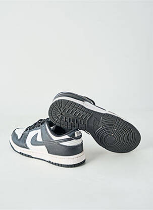 Adidași vârf rotund toc plat până la 3 cm negru NIKE femeie