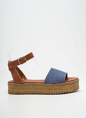 Sandale/Pantofi decupați albastru MES JOLIS NU PIEDS femeie