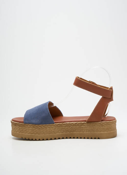 Sandale/Pantofi decupați albastru MES JOLIS NU PIEDS femeie