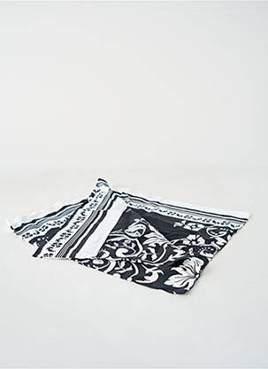Eșarfă imprimeu fantezie negru SANS MARQUE femeie
