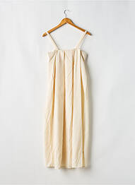 Rochie midi bretele subțiri bej H&M femeie