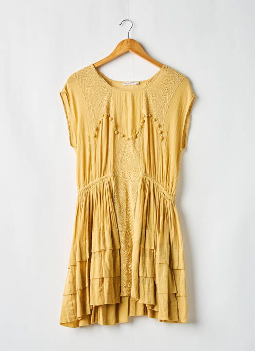 Rochie midi galben MES DEMOISELLES...PARIS femeie