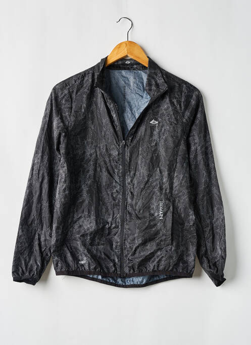 Jachetă vânt negru ATHLETIC femeie