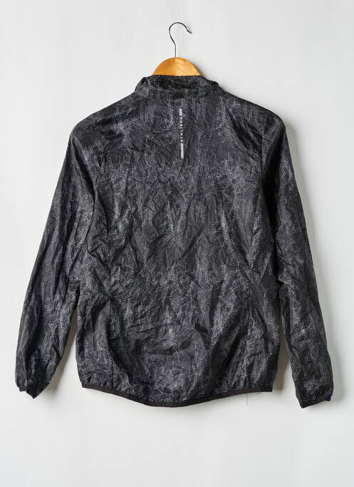 Jachetă vânt negru ATHLETIC femeie