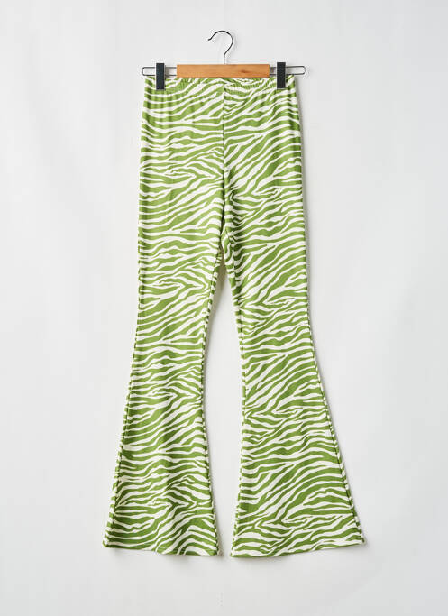 Pantalon evazat verde NASTY GAL femeie