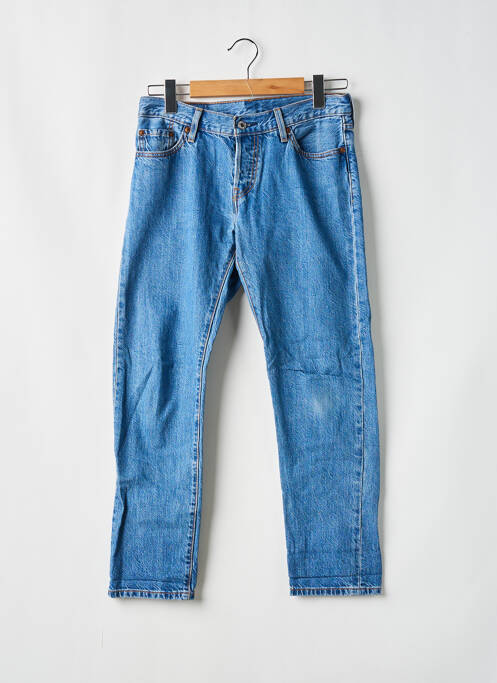 Blugi cu croială dreaptă albastru LEVIS femeie