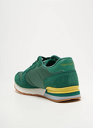 Adidași branț detașabil vârf rotund verde TEDDY SMITH bărbat