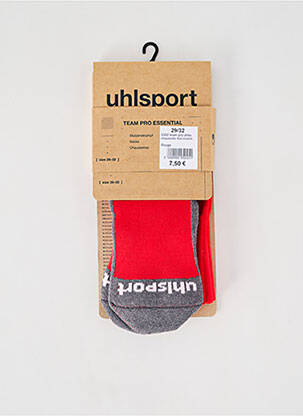 Șosete elasticitate roșu UHLSPORT copil