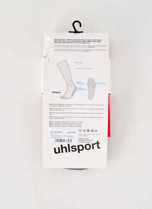 Șosete roșu UHLSPORT bărbat