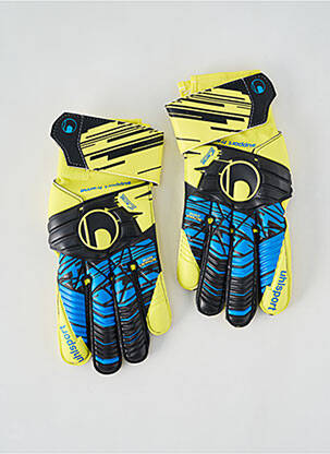 Mănuși sport fotbal galben UHLSPORT unisex