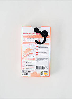 Chiloți-menstruali țesătură jersey negru DIM femme