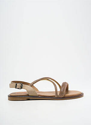 Sandale/Pantofi decupați bej PORRONET femeie