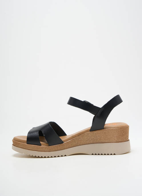 Sandale/Pantofi decupați negru PORRONET femeie