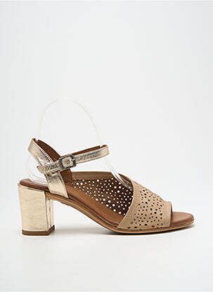 Sandale/Pantofi decupați auriu LUNE & L'AUTRE femeie