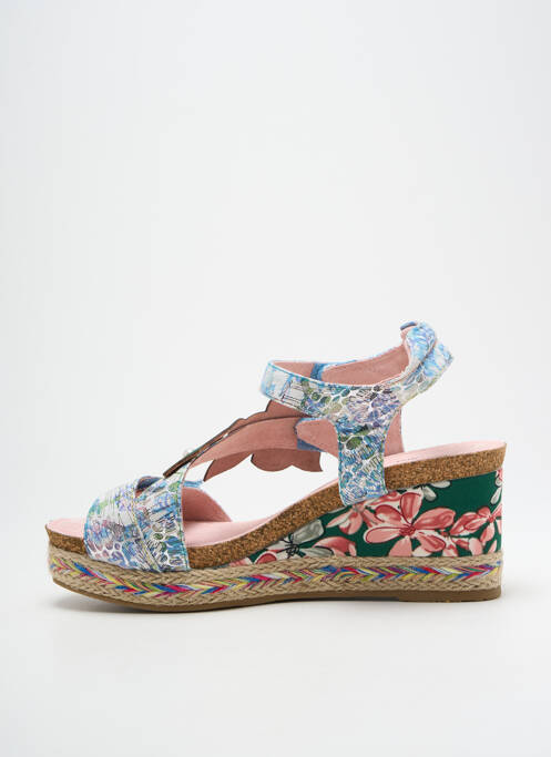 Sandale/Pantofi decupați albastru LAURA VITA femeie