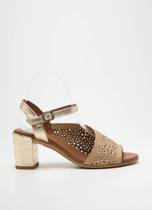 Sandale/Pantofi decupați auriu LUNE & L'AUTRE femeie