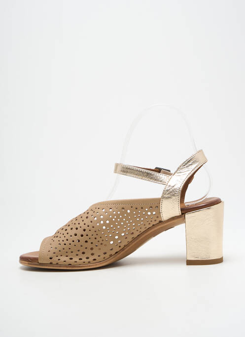 Sandale/Pantofi decupați auriu LUNE & L'AUTRE femeie
