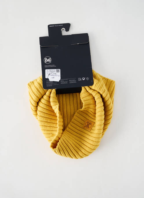 Guler / Eșarfă de gât galben BUFF femeie