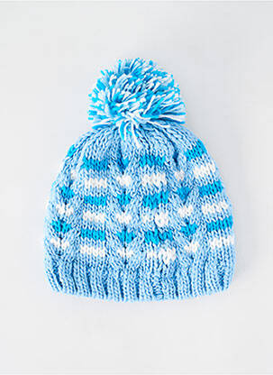Căciulă tricot gros albastru CMP copil