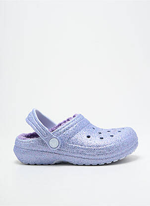 Mulete/saboți vârf rotund vârf rotund violet CROCS fată