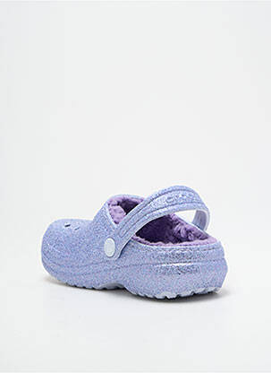 Mulete/saboți vârf rotund vârf rotund violet CROCS fată