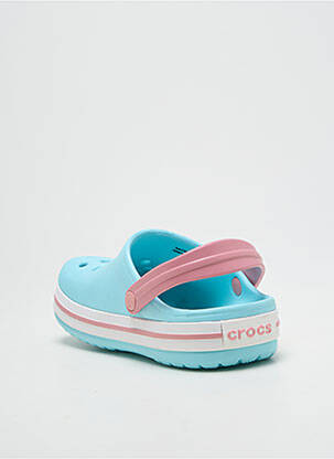 Mulete/saboți vârf rotund vârf rotund albastru CROCS fată