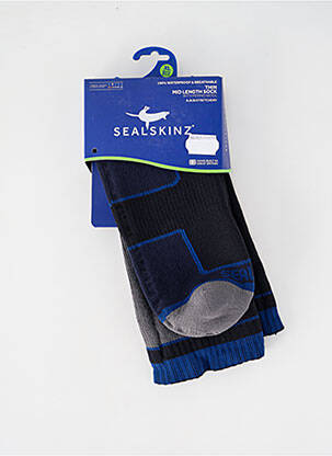 Șosete elasticitate albastru SEAL SKINZ bărbat