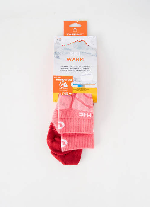 Șosete roz THERM-IC femeie