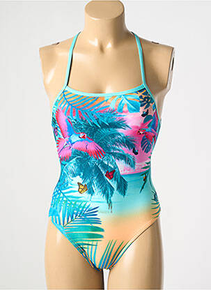 Costum de baie dintr-o singură piesă verde FUNKITA femeie