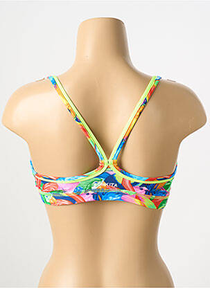 Sutien de costum de baie elasticitate sutiene galben FUNKITA femeie