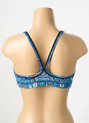 Sutien de costum de baie elasticitate sutiene albastru FUNKITA femeie