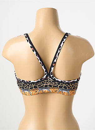 Sutien de costum de baie elasticitate sutiene negru FUNKITA femeie