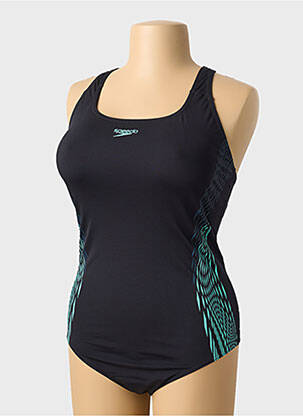 Costum de baie dintr-o singură piesă negru SPEEDO femeie
