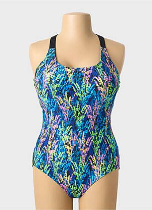 Costum de baie dintr-o singură piesă albastru FUNKITA femeie