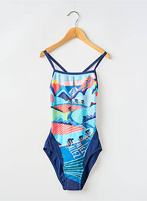 Costum de baie dintr-o singură piesă albastru FUNKITA femeie