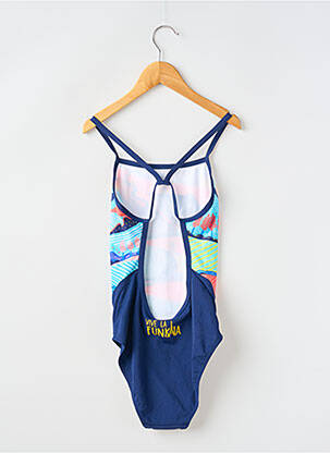 Costum de baie dintr-o singură piesă imprimeu fantezie albastru FUNKITA femeie