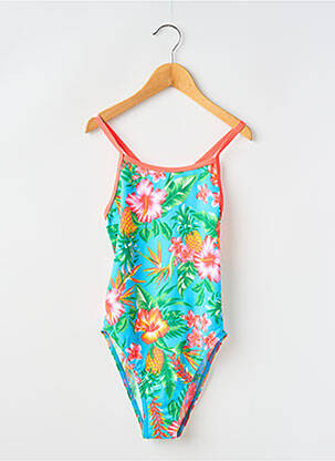 Costum de baie dintr-o singură piesă albastru FUNKITA fată