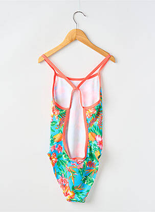 Costum de baie dintr-o singură piesă elasticitate albastru FUNKITA fille