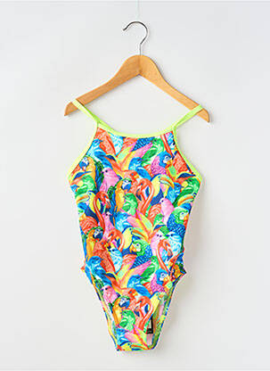 Costum de baie dintr-o singură piesă verde FUNKITA fată