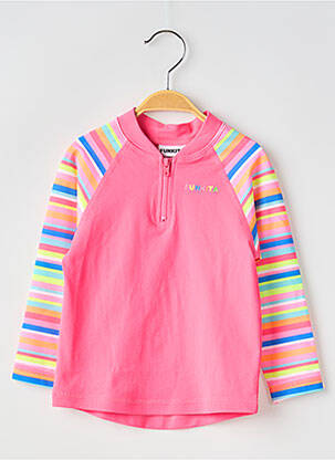 Top de baie roz FUNKITA fată