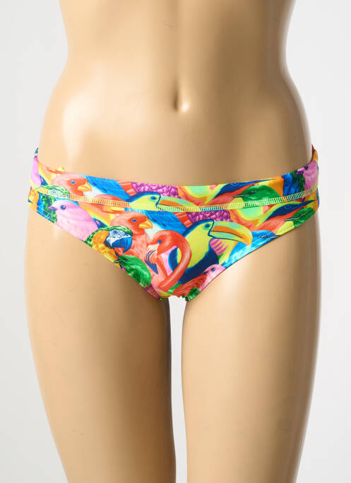 Chiloți de baie galben FUNKITA femeie