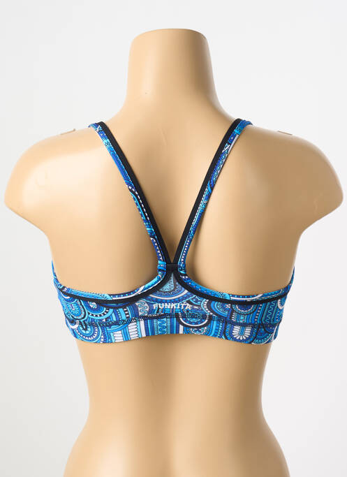 Sutien de costum de baie albastru FUNKITA femeie